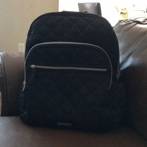 Black Vera Bradley school backpack